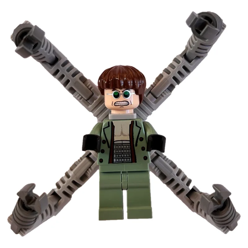 Dr. Octopus / Doc Ock with Green Glasses and… — minifigurine LEGO | Brick Broker