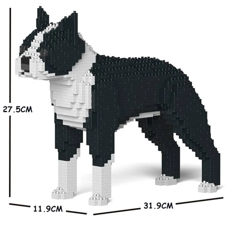 JEKCA Boston Terrier 01-M01B - Taille Standard (JEK-ST19PT46-M01) - prix | Brick Broker