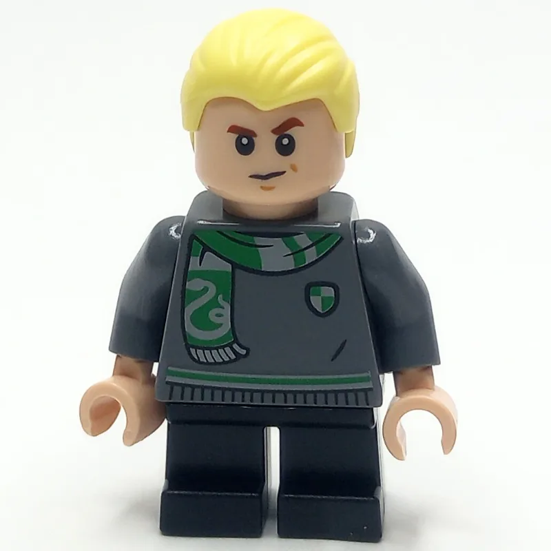 Draco Malfoy, Short Legs, Dark Bluish Grey Sw… — minifigurine LEGO | Brick Broker
