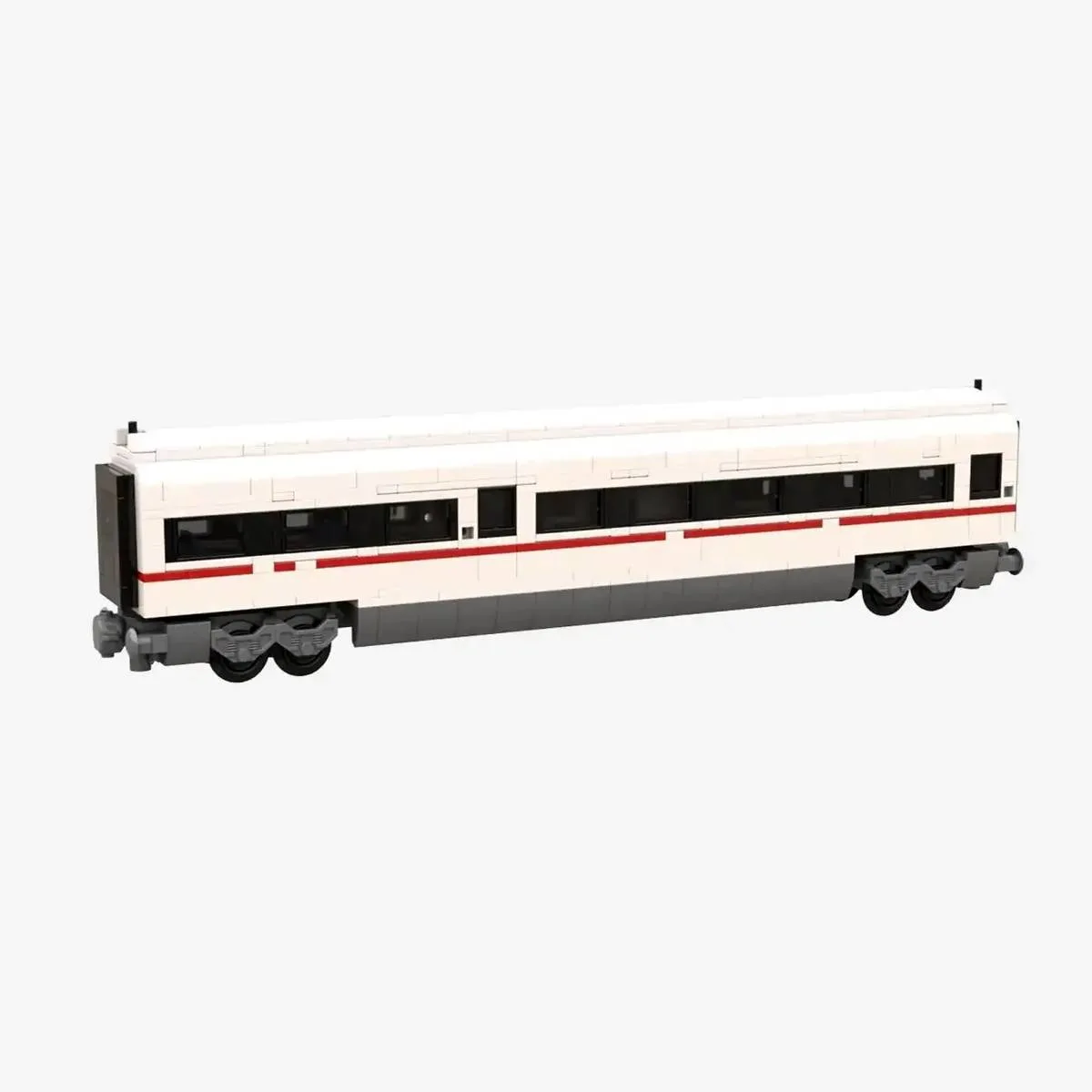 BlueBrixx Train express Voiture-restaurant blanche et rouge (BB-104732) - prix | Brick Broker