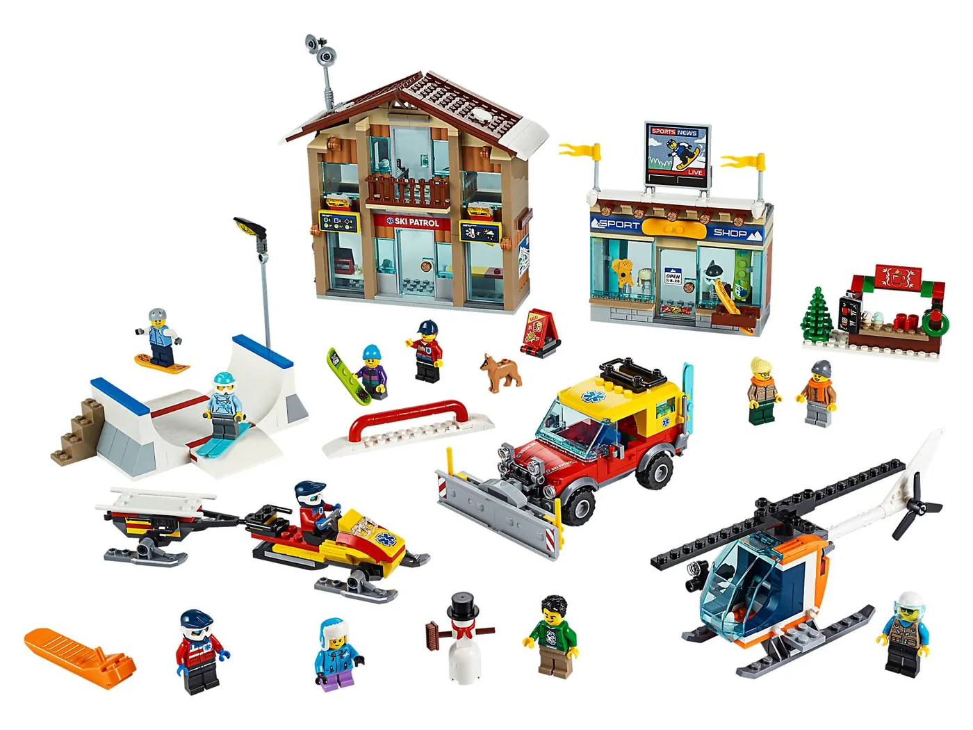 LEGO 60203 Station de ski - prix et où acheter | Brick Broker