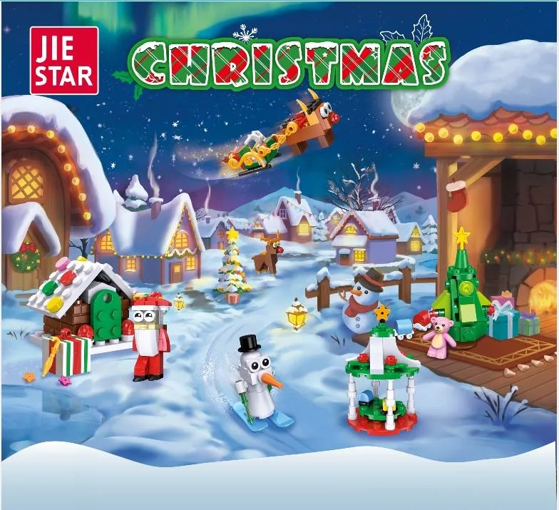 JIESTAR Boîtes mystères de Noël (JS-59069) - prix | Brick Broker