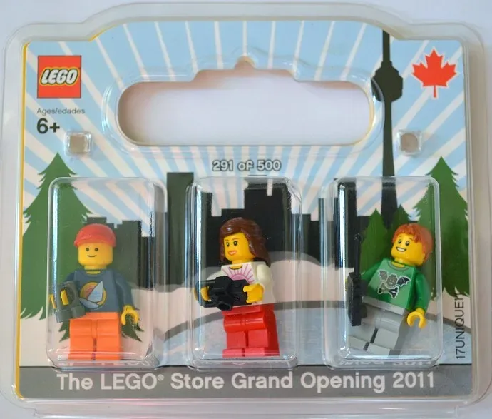 Set exclusif d'inauguration du LEGO Store, Sherway Square, Toronto, ON, Canada (TORONTO-1) - prix | Brick Broker