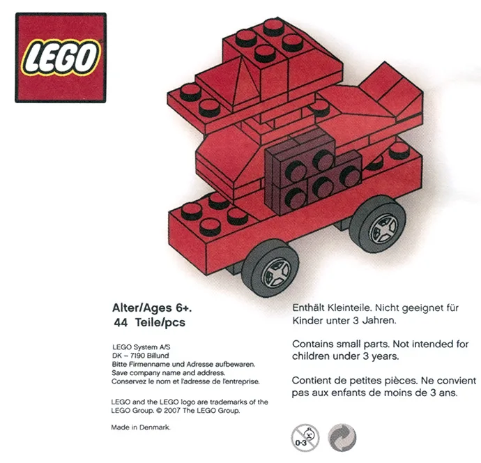 LEGO Canard à roulettes du 75e anniversaire (Duck75-1) - prix | Brick Broker