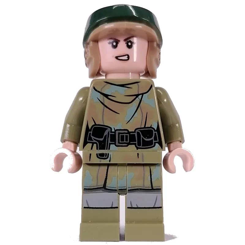 Princess Leia, Endor Outfit, Helmet — dans quels sets LEGO ? (fig-013743) | Brick Broker