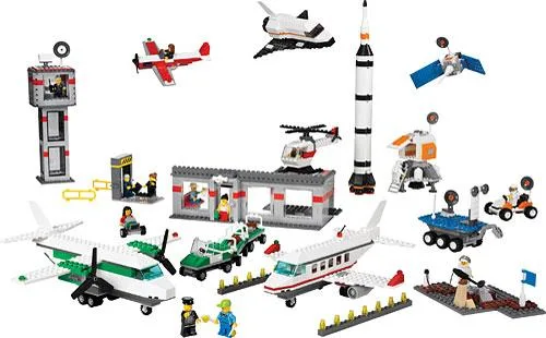 LEGO 9335 Ensemble Espace et Aéroport - prix | Brick Broker