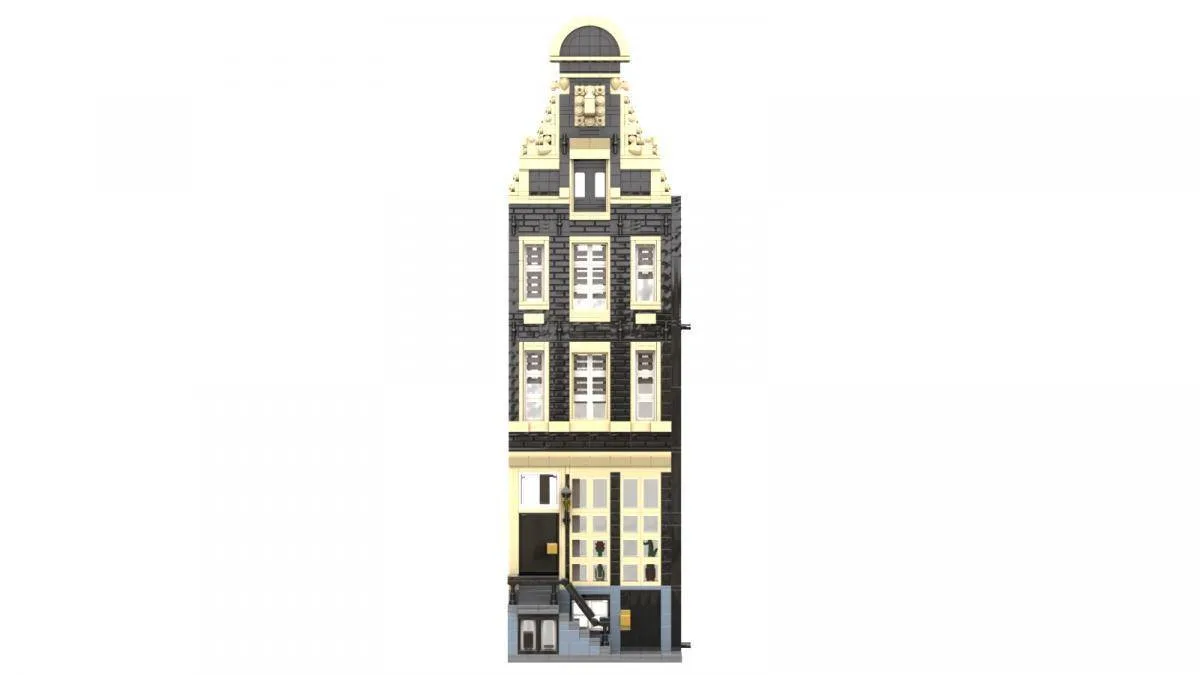 BlueBrixx Façade de maison néerlandaise Amstel 3 (BB-104914) - prix | Brick Broker