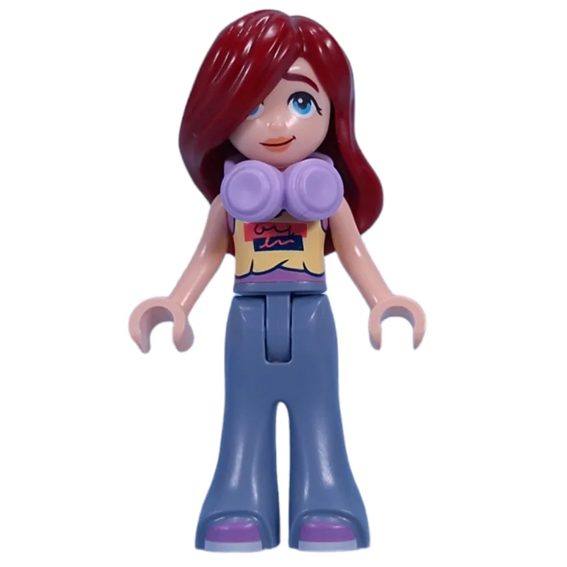 Paisley - Bright Light Yellow Top, Sand Blue… — minifigurine LEGO | Brick Broker