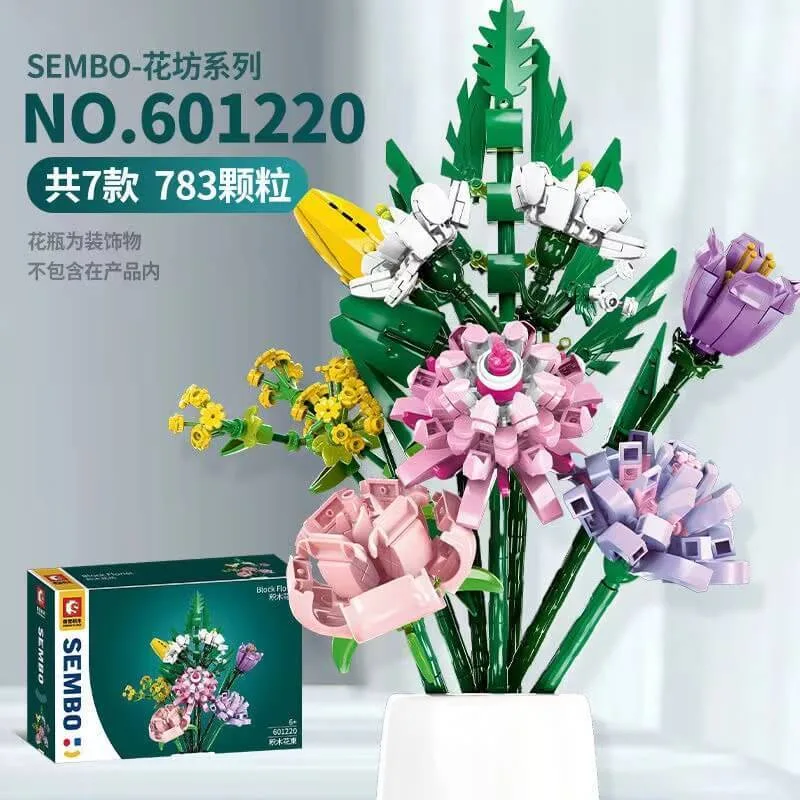 Sembo Bouquet de fleurs colorées (SEM-601220) - prix | Brick Broker