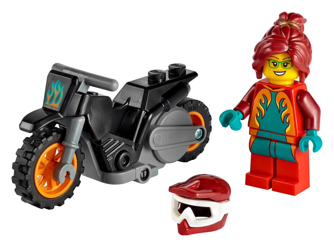LEGO 60311 Moto de cascade de feu - prix | Brick Broker