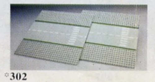 LEGO 302 Plaques de route droites (avec passage piéton) - prix | Brick Broker