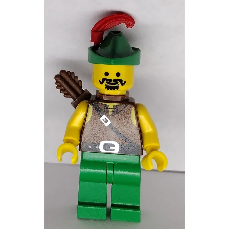 Forestman Archer (Dark Forest) - Green Hat — minifigurine LEGO | Brick Broker