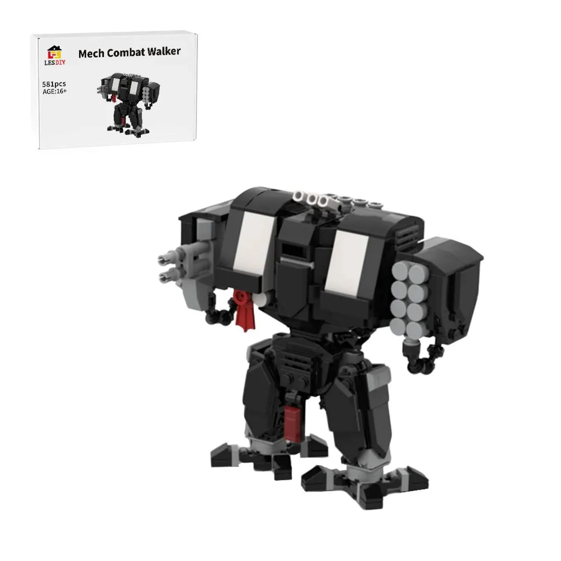 LesDiy Marcheur de combat Mech (LESDIY-3631000) - prix | Brick Broker