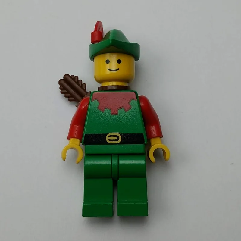 Forestman Archer (Forestmen) - Red, Green Hat… — minifigurine LEGO | Brick Broker