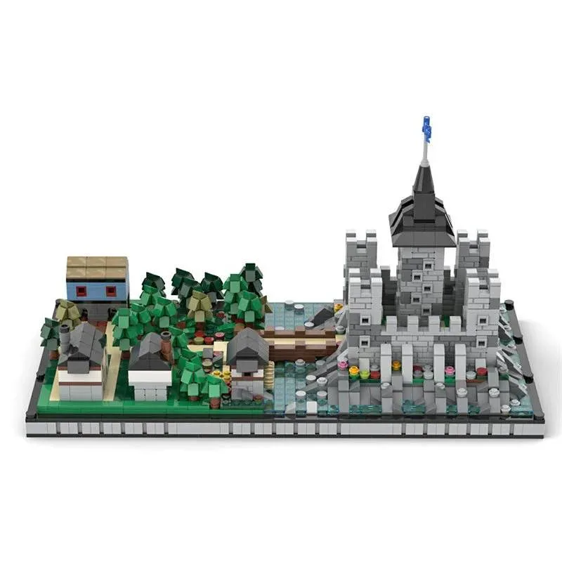 LesDiy Diorama de village de château à micro-échelle (LESDIY-3320386) - prix | Brick Broker
