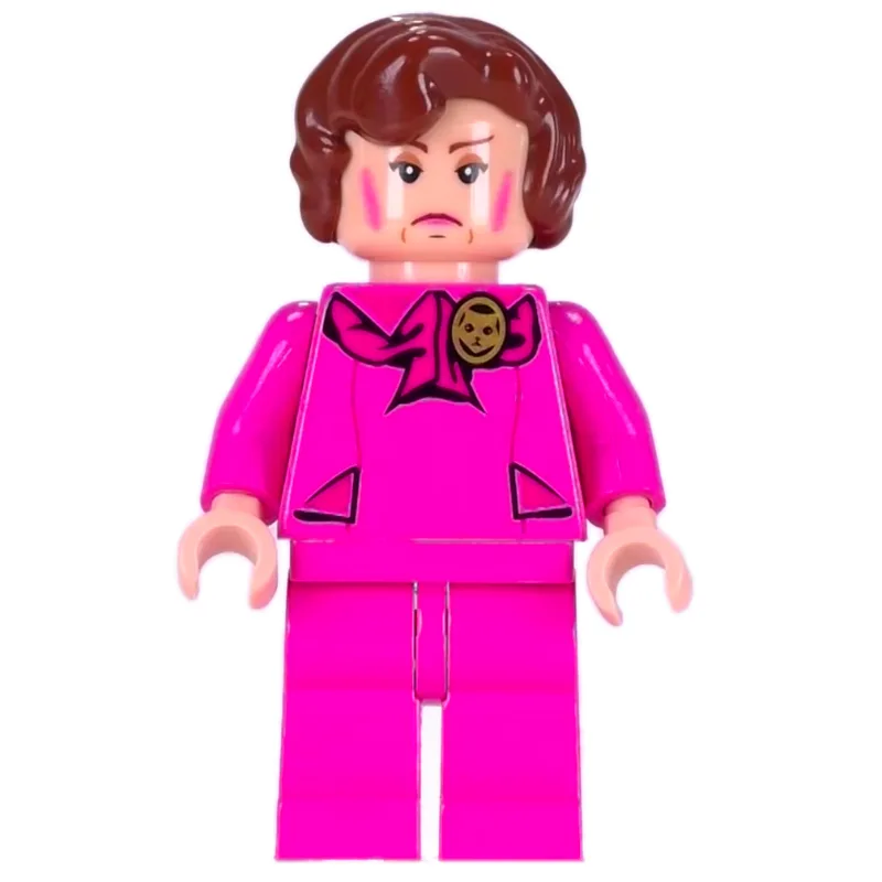Professor Dolores Umbridge, Dark Pink Outfit — minifigurine LEGO | Brick Broker