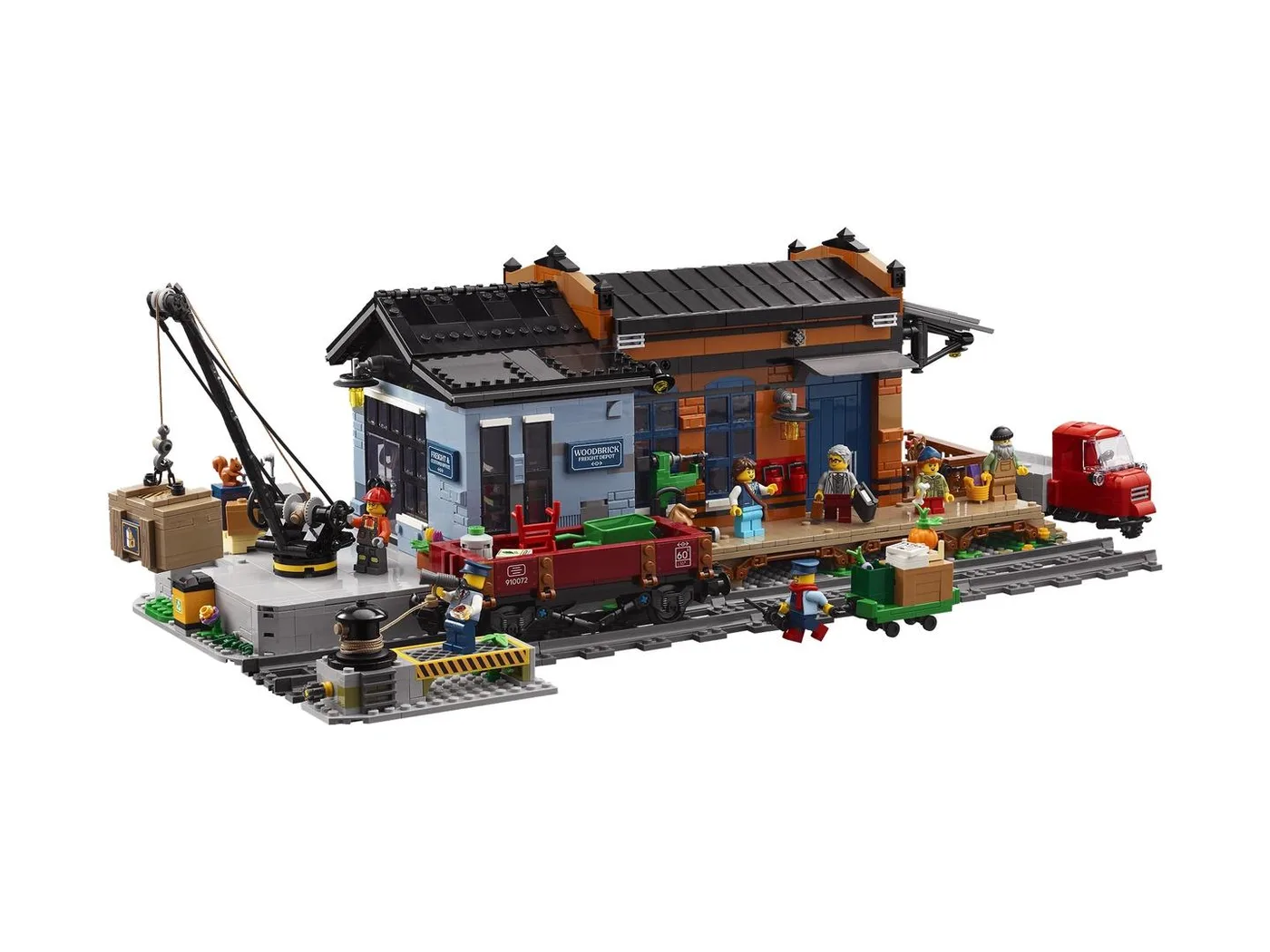 LEGO 910072 Dépôt de fret Woodbrick - prix | Brick Broker
