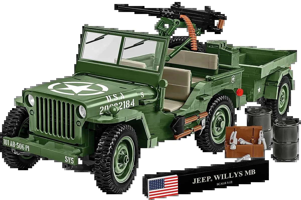 COBI Willys MB & Remorque - Édition Exécutive (COBI-2804) - prix | Brick Broker