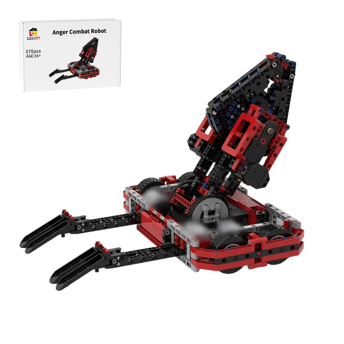 LesDiy Chariot élévateur avec bras de fourche mobiles (LESDIY-3726167) - prix | Brick Broker
