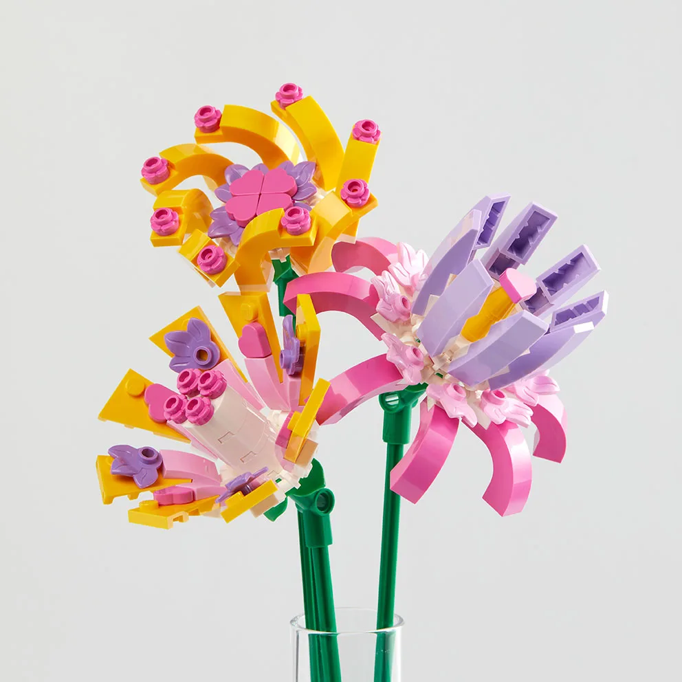 LEGO Pack de Fleurs Cœurs Roses (EG00147-1) - prix | Brick Broker