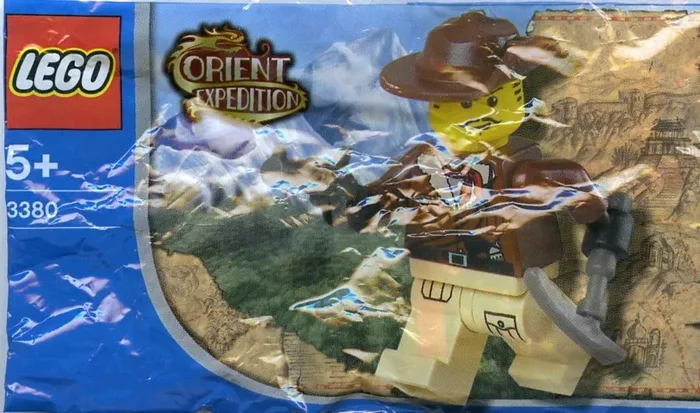 LEGO 3380 Johnny Thunder promotionnel Chupa Chups - prix | Brick Broker