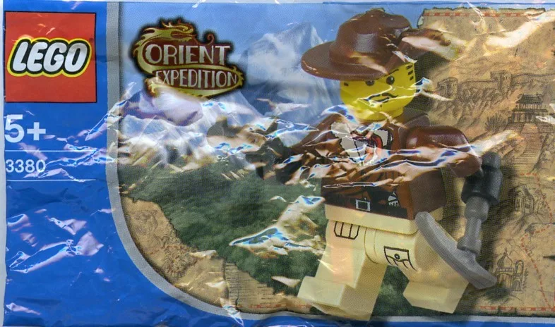 LEGO 3380 Johnny Thunder promotionnel Chupa Chups - prix | Brick Broker