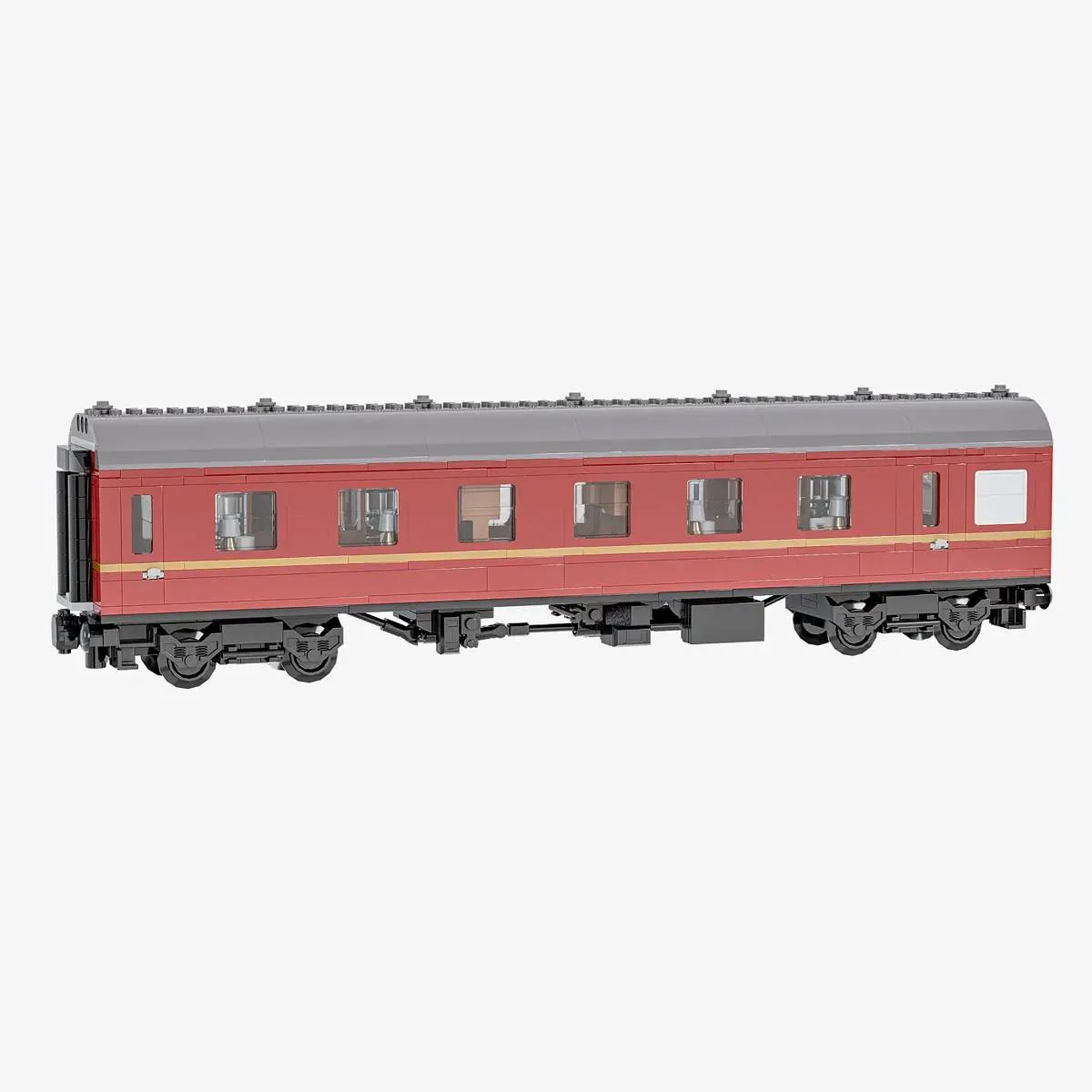 BlueBrixx Voiture de première classe du chemin de fer écossais (BB-108229) - prix | Brick Broker