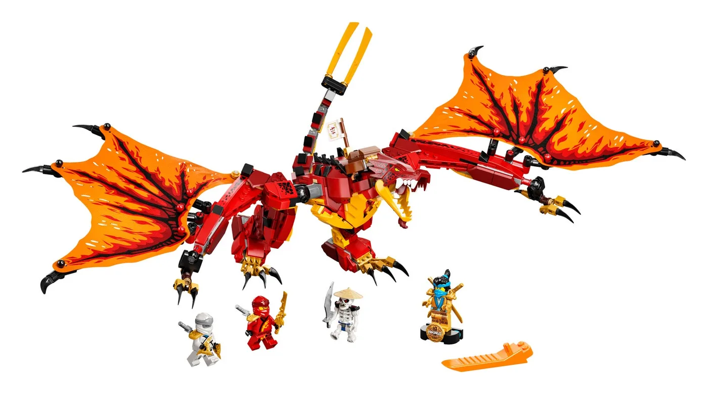LEGO 71753 Dragon de Feu Attaque - prix et où acheter | Brick Broker