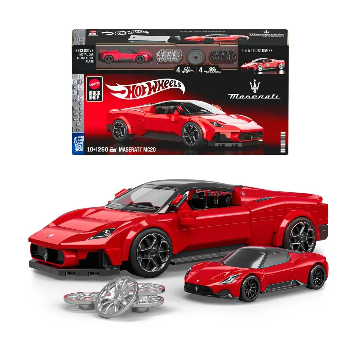 Mattel Boutique de briques Hot Wheels Maserati MC20 (JFR90) - prix | Brick Broker