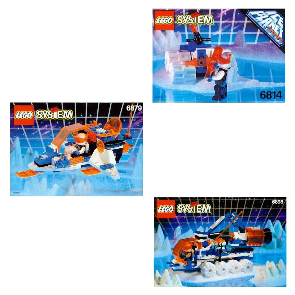 LEGO Pack combiné Ice Planet des sets 6814 6879 et 6898 (VP-1) - prix | Brick Broker