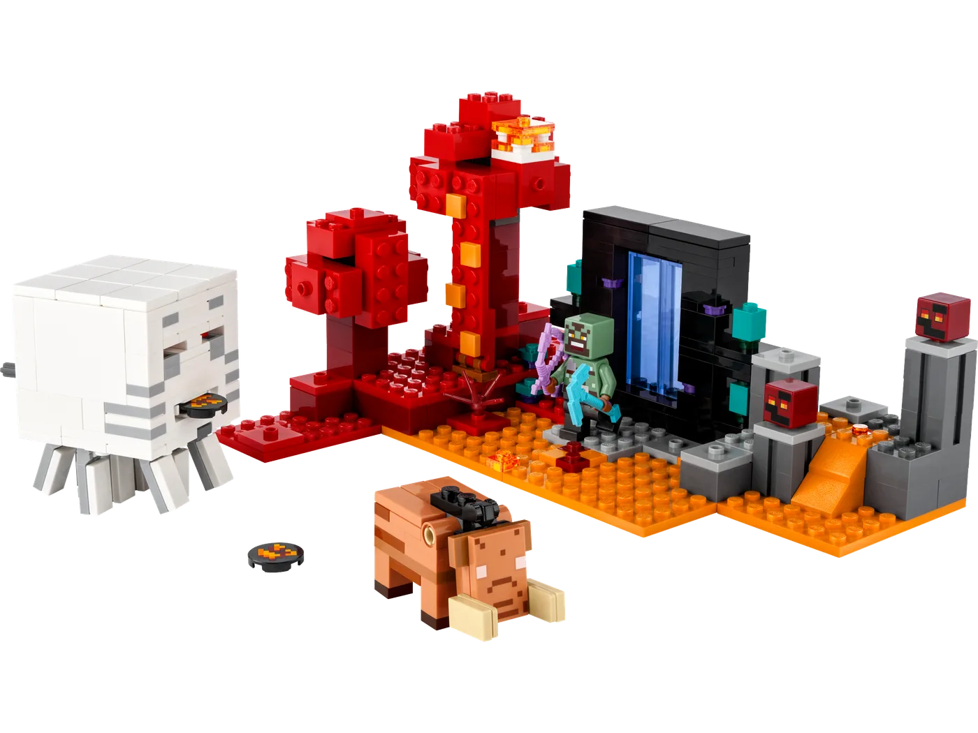 LEGO 21255 L'embuscade du portail du Nether - prix | Brick Broker