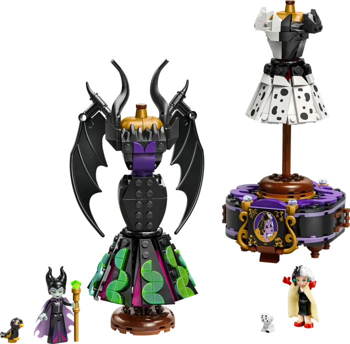 LEGO 43262 Les Robes de Maléfique et Cruella d'Enfer - prix | Brick Broker