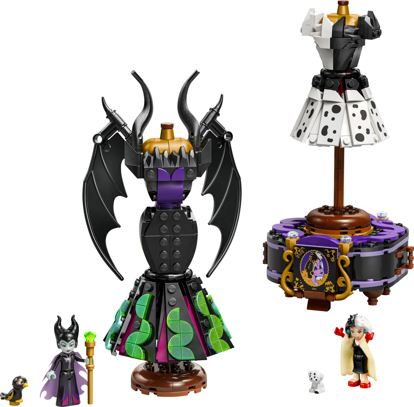 LEGO 43262 Les Robes de Maléfique et Cruella d'Enfer - prix | Brick Broker