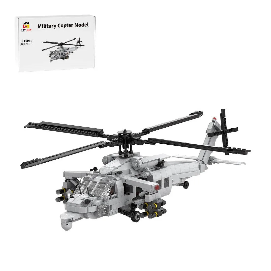 LesDiy Hélicoptère militaire Seahawk MH-60S (LESDIY-3506634) - prix | Brick Broker
