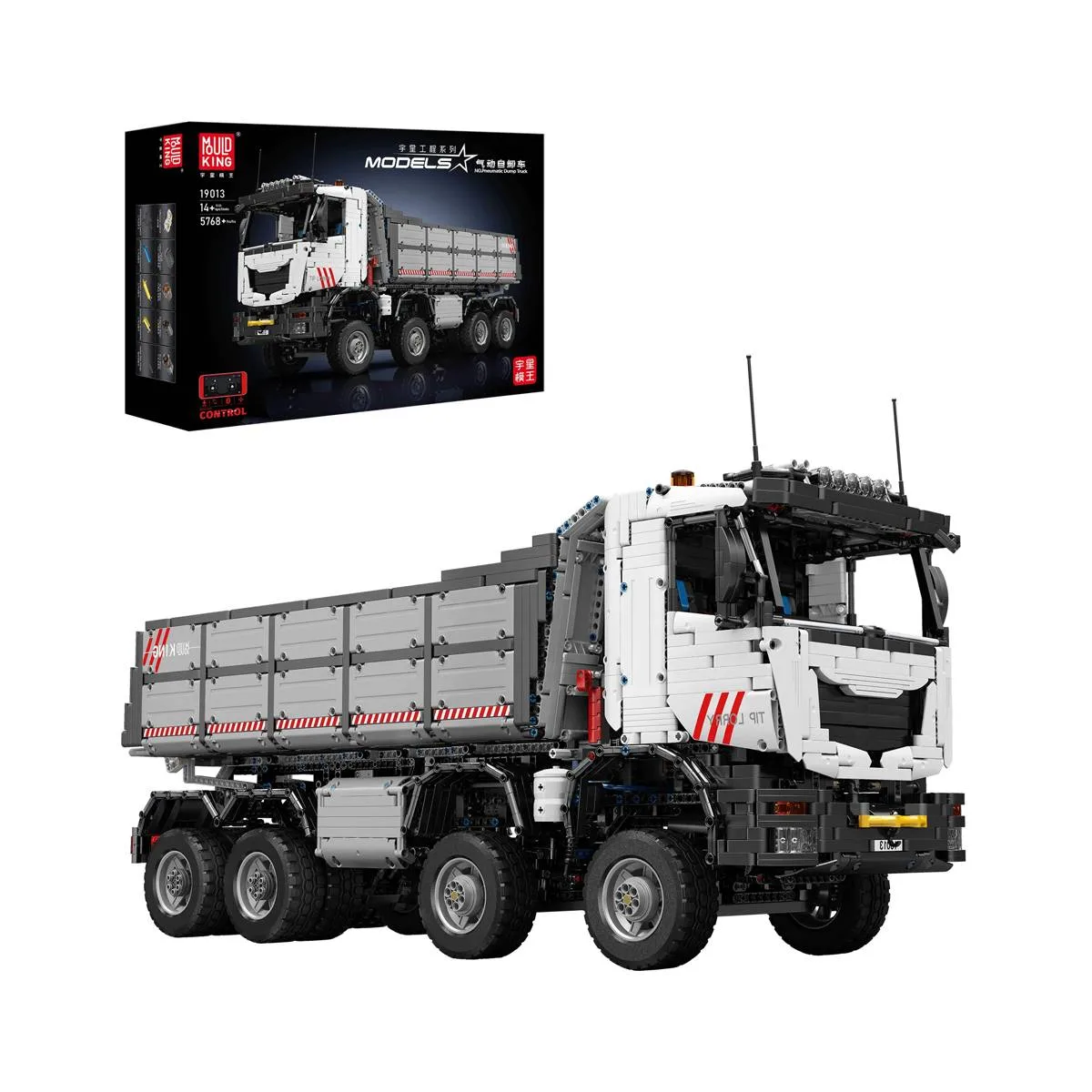 Mould King Camion benne pneumatique (MOU-19013) - prix | Brick Broker