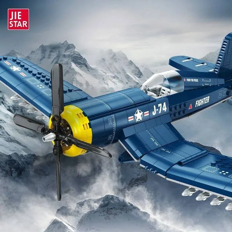JIESTAR Chasseur F4U Corsair Militaire (JS-JJ9216) - prix | Brick Broker