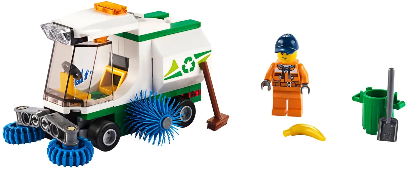 LEGO 60249 Balayeuse de rue - prix et où acheter | Brick Broker