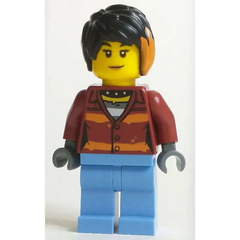Criminal, Daisy Kaboom, Medium Blue Legs — minifigurine LEGO | Brick Broker