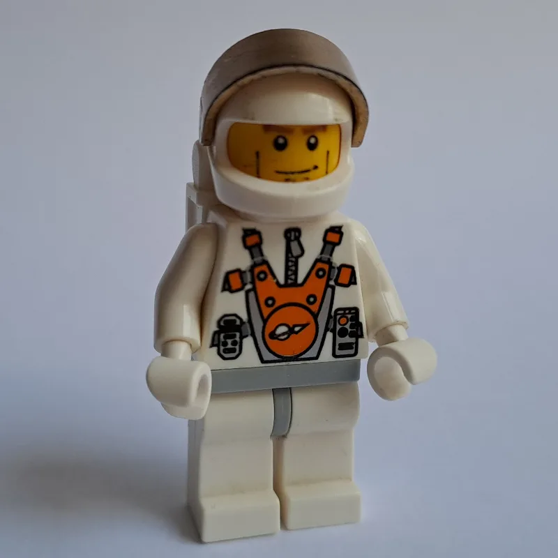 Mars Astronaut, Cheek Lines, and Backpack — minifigurine LEGO | Brick Broker