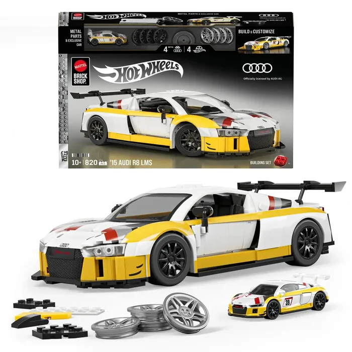 Mattel Boutique de briques Hot Wheels™ ‘15 Audi™ R8 Lms (JFT18) - prix | Brick Broker