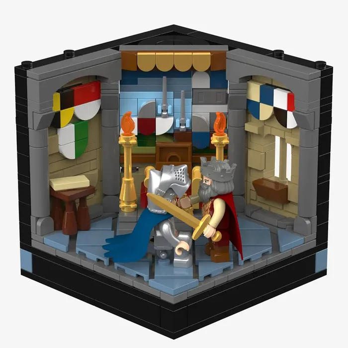 BlueBrixx BrickCube - Salle du Trône (BB-109947) - prix | Brick Broker
