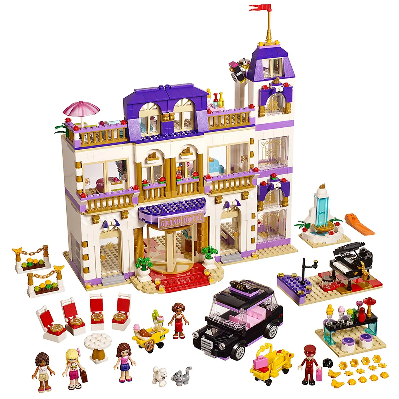 LEGO 41101 Le grand hôtel de Heartlake - prix | Brick Broker