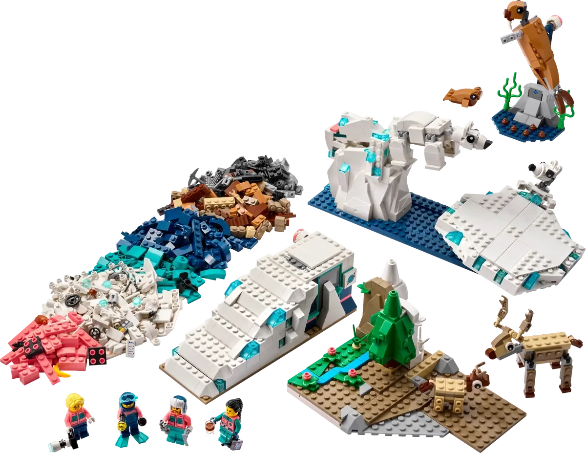 LEGO 45203 Kit scientifique Animaux Arctiques - prix | Brick Broker