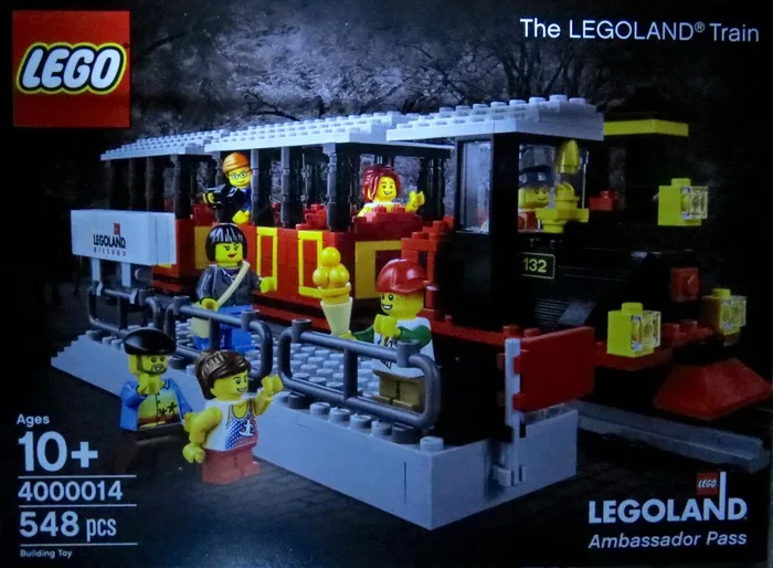 LEGO 4000014 Le train LEGOLAND (Version Passeport Ambassadeur LEGOLAND) - prix | Brick Broker