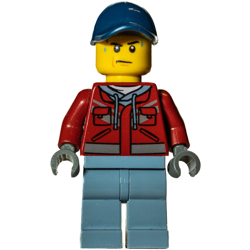 Marine Explorer, Dark Red Jacket, Dark Blue C… — minifigurine LEGO | Brick Broker