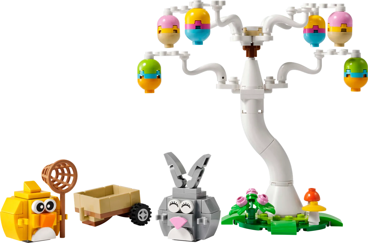 LEGO 40808 Chasse aux œufs du Lapin de Pâques et du Poussin - prix | Brick Broker