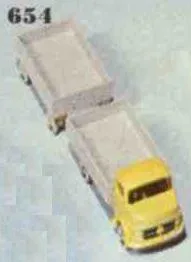LEGO 654 Camion/Remorque Plateau Mercedes 1:87 - prix | Brick Broker