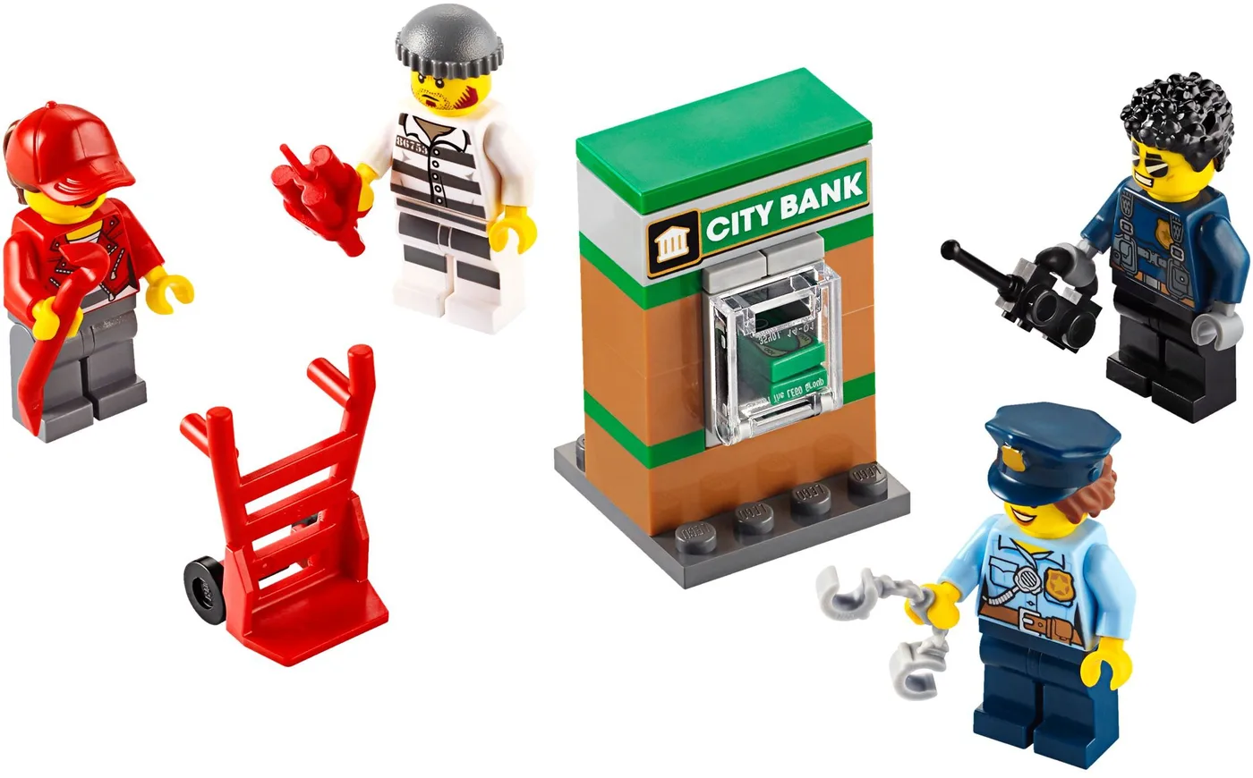 LEGO 40372 Ensemble d'Accessoires pour Minifigurine de Police - prix | Brick Broker