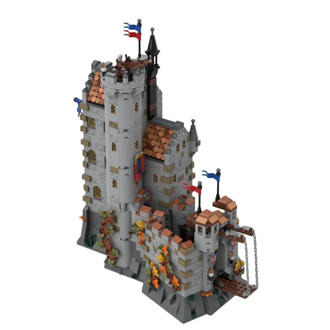 LesDiy Chevaliers Noirs - Château des Tueurs de Dragons (LESDIY-3544535) - prix | Brick Broker