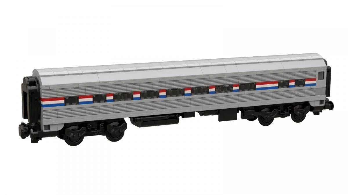 BlueBrixx Voiture de passager USA gris-noir (BB-103858) - prix | Brick Broker